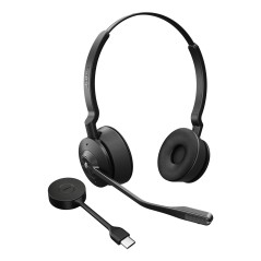 Jabra Engage 55 SE Stereo Wireless Headphones - Premium Sound & Comfort, Black